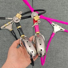 Adjustable Chastity Belt Scrotum Bondage Ball Stretcher SM Lock Ring Device Male
