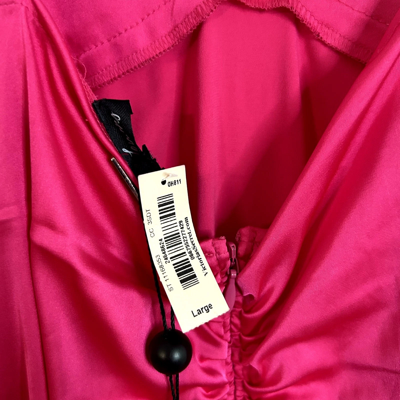 UNDERCOVER Mini abito nuovo con etichette For Love & Lemons for Victoria’s Secret Mirage strass increspato