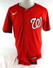 2025 Washington Nationals Nasim Nunez #26 Game Issued Red Jersey 40 35