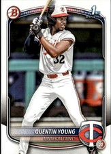 2025 BOWMAN DRAFT 1ST QUENTIN YOUNG MINNESOTA TWINS #BD-92
