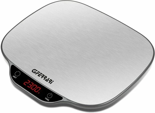 Bilancia Pesa Digitale G3Ferrari G20096 Patty da Cucina in acciaio INOX 15 Kg, fotografia 6 di 7