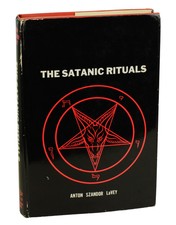 25mm, church of satan,satanic bible,rituals,compleat witch Anton Lavey Button