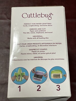 Circuit CUTTLEBUG EMBOSSING AND DIE CUTTING MACHINE NEW IN BOX