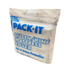 PACK-IT MATTRESS BAG COVER Queen/King 78" X 14" X 100" 1.6 MIL