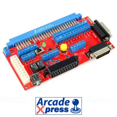 Supergun Arcade Jamma SLG 260 Neo Geo SNK Kick Harness Jammabox Arcade Machine