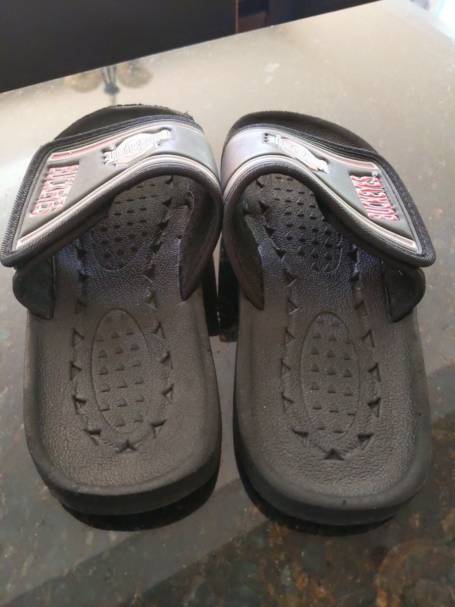 OSU Buckeye Sandals ISlide USA Ohio State University Buckeyes NCAA Custom Slide  main image 3