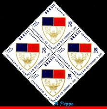 1082 BRAZIL 1968 ST. LUIZ COLLEGE, COLLEGE ARMS, EDUCATION, MI# 1170, BLOCK MNH