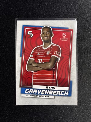   Ryan Gravenberch - BASE | Topps UCL SuperStars 22-33  