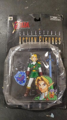 Nintendo Legend of Zelda Link Action Figure New! NIP 1998 Ocarina