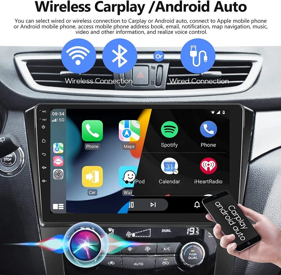 Radio de coche Android 13 Carplay para Nissan Teana Altima 2008-2012 GPS Navi Player Foto 2 de 4