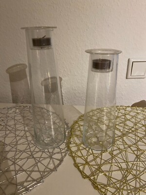 PartyLite Votivkerzenhalter/Teelichthalter Symmetrie Duo