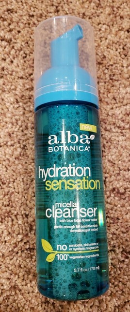 alba botanica hydration sensation micellar cleanser