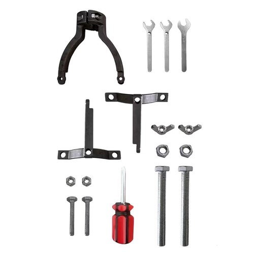 Support Pour Foret à Trou Carré - Adaptateur Pour Perceuse - Montage Facile Et Précis - Pour Mortaiser Et Percer - 4