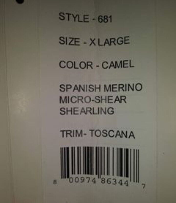 Spanish Marino micro shear sherling fur coat Toscana trim eBay