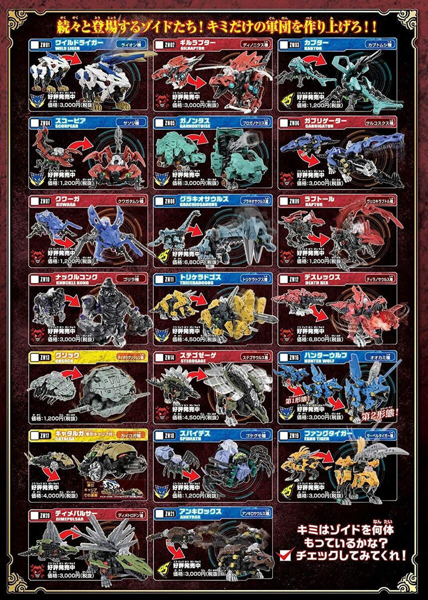 Takara Tomy ZOIDS Zoid Wild ZW 06 Gabrieter | eBay Takara Tomy ZOIDS Zoid Wild ZW 06 Gabrieter | eBay