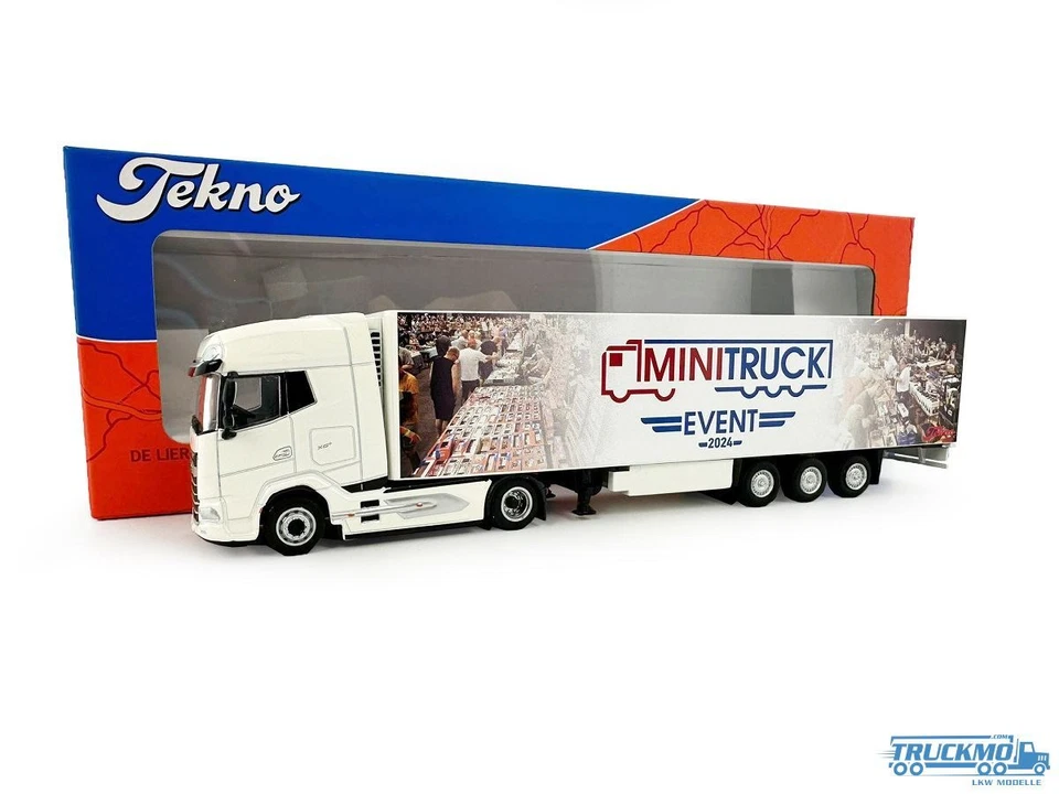 Tekno Minitruck 2024 DAF XG+ Kühlauflieger 86958 - Bild 3 von 4