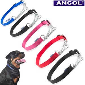 Ancol Half Check Choke Nylon Chain Dog Training Collar eBay Ancol Half Check Choke Nylon Chain Dog Training Collar eBay