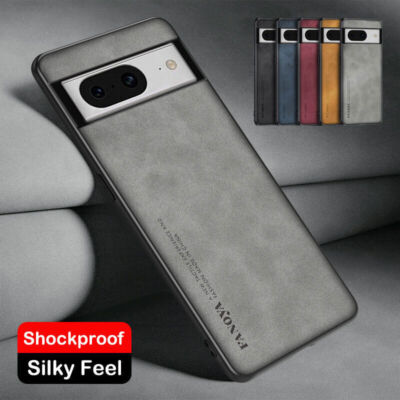 For Google Pixel 10 Pro XL 8 6 7 7a ShockProof PU Leather Slim Phone Case Cover