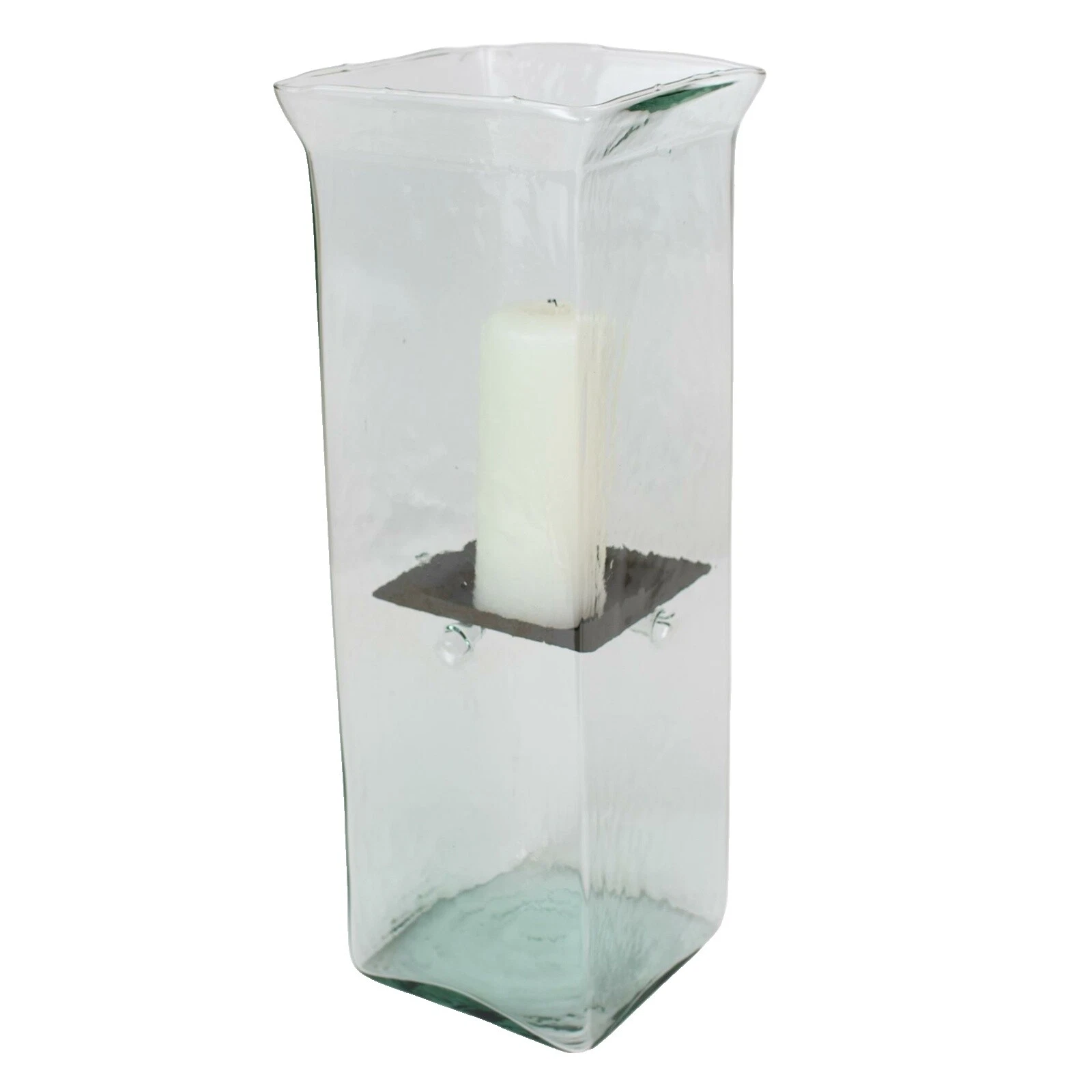 Vela moderna de vidrio huracanes