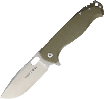 Viper Fortis Stonewash Blade Green Knife V5952GG