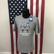 nwt Life is Good Foodies T-Shirt mens 2XL xxl vintage garden food guy girl 2d489