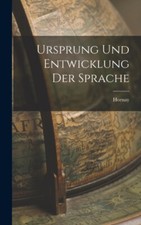 Hornay - Ursprung Und Entwicklung Der Sprache - New hardback or cased  - X555z