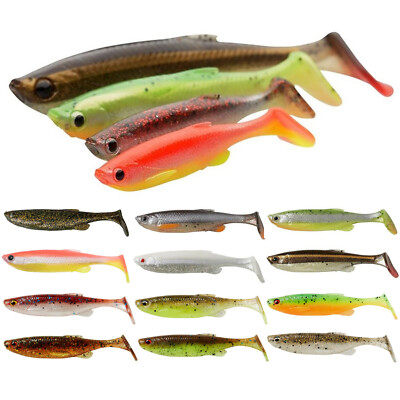 Savage Gear 3D Fat Minnow T-Tail 7,5 9 10,5 13cm Shad Gummifisch Zander Hecht
