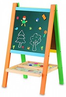 Battop Deluxe Two-sided Wooden Art Easel Multifunctional Drawing Board With And Battop Deluxe Two-sided Wooden Art Easel Multifunctional Drawing Board With And