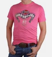 Napapijri T-shirt Size L Pink