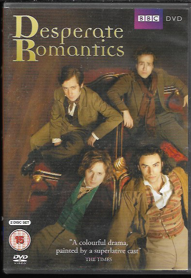 DESPERATE ROMANTICS BBC DRAMA GENUINE R2 DVD RAFE SPALL AIDAN TURNER 2-DISC SET