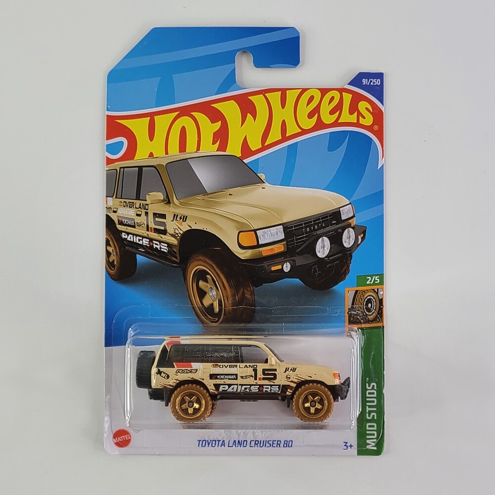 Hot Wheels - Toyota Land Cruiser 80 (Vanilla) | eBay