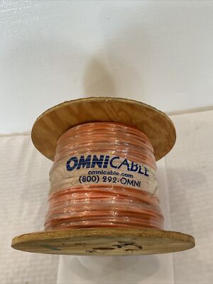 Omni Cable M714ST-07 14AGW 600V Wire 500' Spool #14(7STR)BC XHHW-2 600V ORG