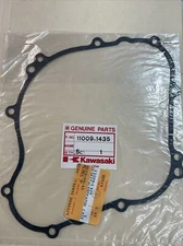87 - 89 KAWASAKI KLR250  ENGINE CASE COVER GASKET  11009-1435  OEM  NOS