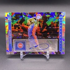 #/75! 🚨2022-23 Panini Photogenic Jalen Duren RC Auto Detroit Pistons Rookie