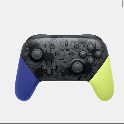 Nintendo Switch Pro Controller Splatoon 3 Editions En H - Photo 6/8