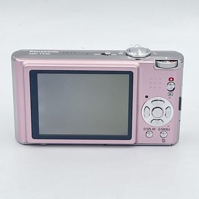 Panasonic LUMIX DMC FX40 Pink Camera Box Accessories Included 
