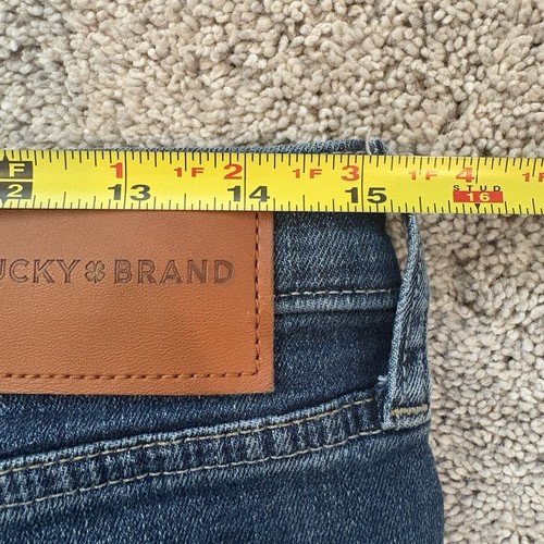 Lucky Brand Jeans Women's 8/29A Blue Denim Medium Wash 5-Pockets Bootcut - Picture 3 of 4
