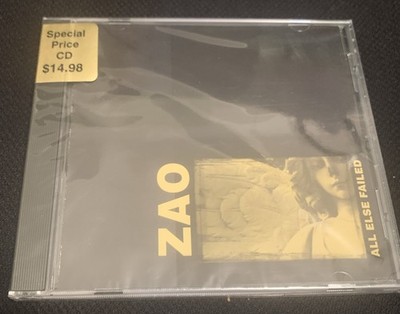 ZAO - All Else Failed 2000 Steadfast RARE OOP CD