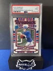 2025 Panini Donruss Jaxson Dart Rated Rookie Throwback RC #41 Giants PSA 9