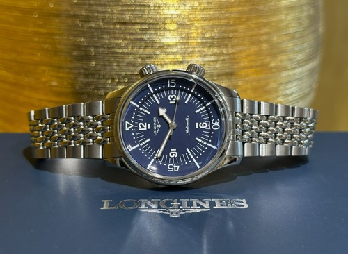 Longines Legend Diver Ref. L3.764.4.90.7 New Full Set 2026 BLUE