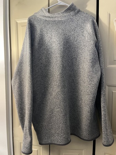 Patagonia pullover mens XXL Gray Quarter Zip Collar - Imagen 5 de 11
