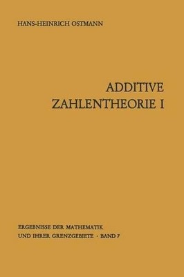 Additive Zahlentheorie - 9783662110317