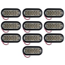 6oval 24 Led Trailer Stop Turn Tail Reverse Backup Parking Indicator Lights 6oval 24 Led Trailer Stop Turn Tail Reverse Backup Parking Indicator Lights