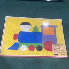 Vintage Lauri Puzzle Choo Choo Ages 3-6 New i...