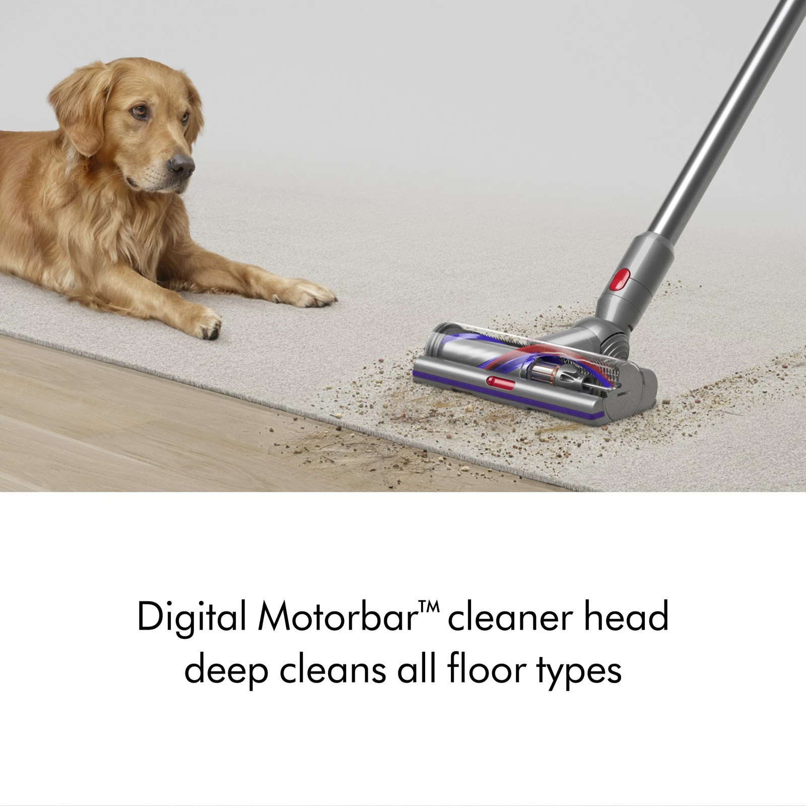 Dyson V15 Detect | Yellow/Nickel | Refurbished - product detail image 5