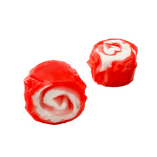RED LICORICE SWIRL - TAFFY TOWN Salt Water Taffy Candy - 3/4lb BAG - SHIPS FREE
