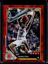 2025 Topps Chrome McDonald's All-American Rip Hamilton Red Lava Refractor #/125