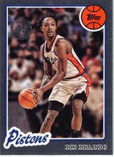 2025-26 Topps #80BK-39 Ron Holland II 1980-81 Topps Basketball