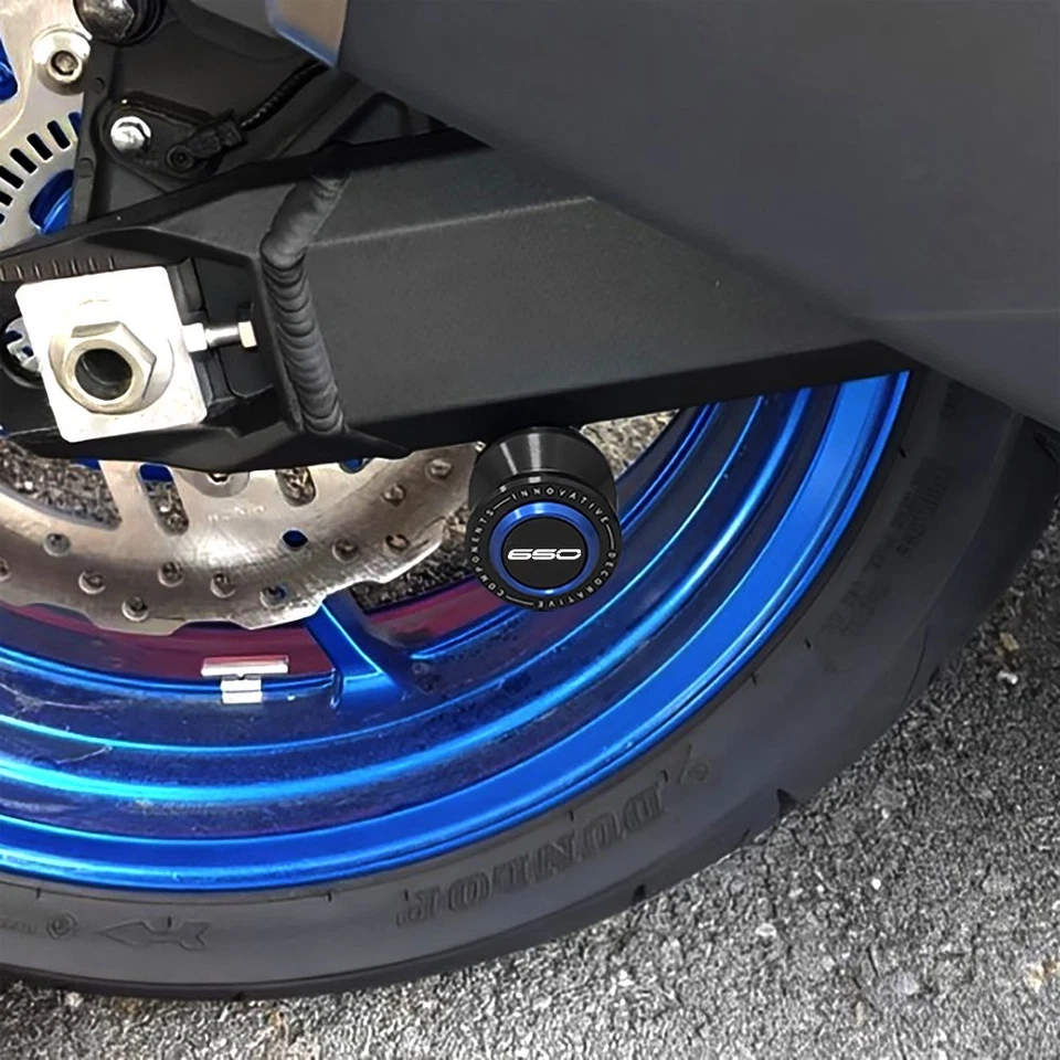 Deslizadores de carrete basculante CNC para tornillos de pie trasero Kawasaki Z650 2017-2025 Z650RS Foto 4 de 4