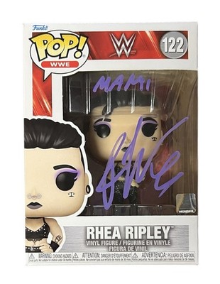 Купить funko pop rhea ripley signature series signed 122 wwe 7bap